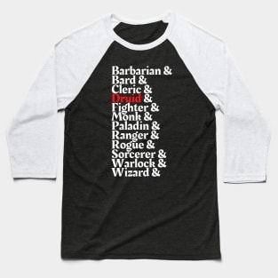 I'm The Druid - D&D All Class Baseball T-Shirt